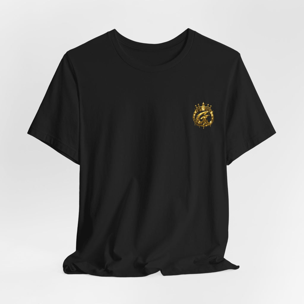Pocket Crest T‑Shirt — Vintage Lion Emblem Chest Tee