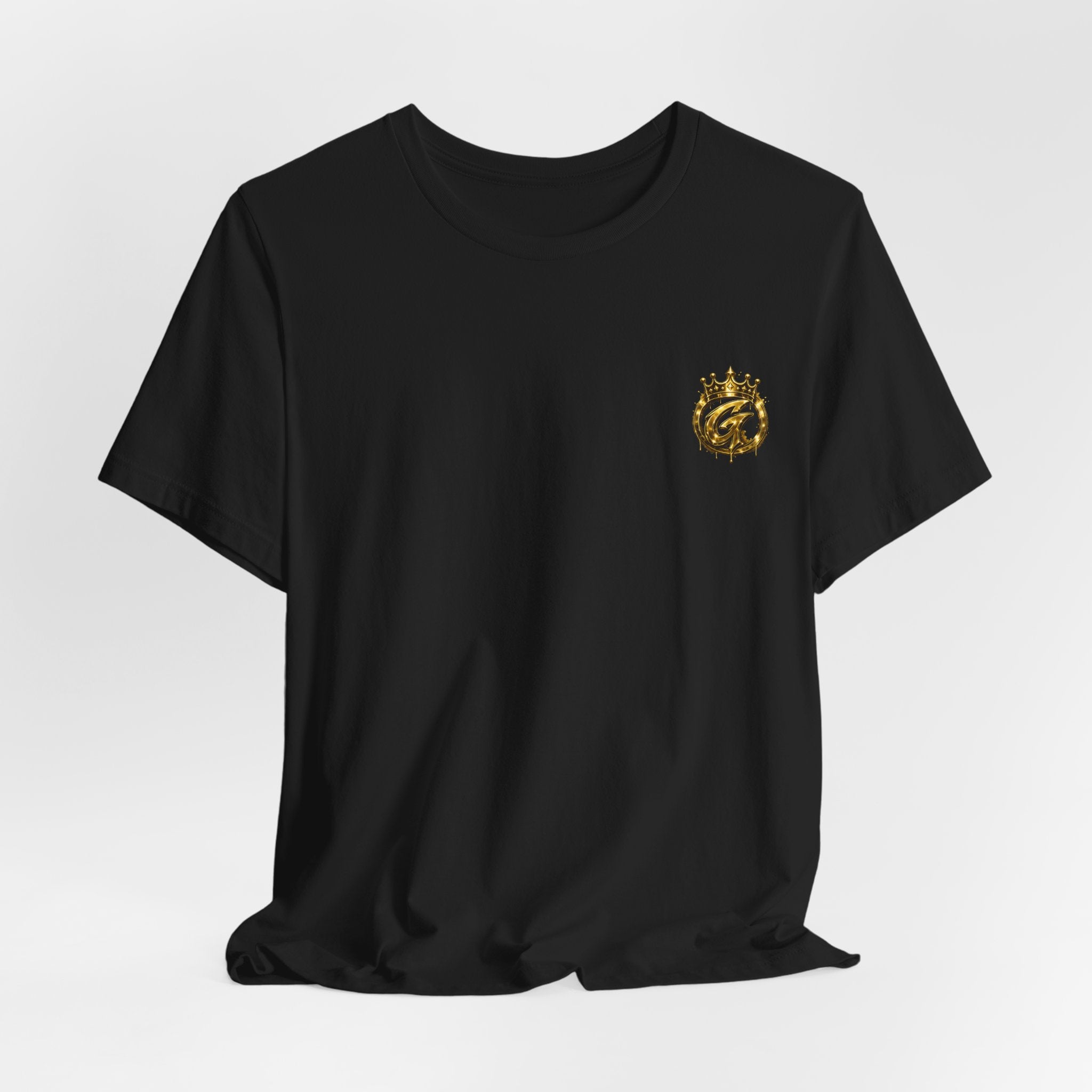 Pocket Crest T‑Shirt — Vintage Lion Emblem Chest Tee
