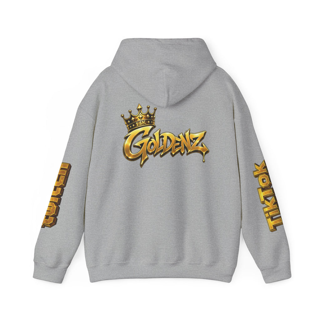 Goldenz Crown Hoodie — TikTok Creator Streetwear Hoodie