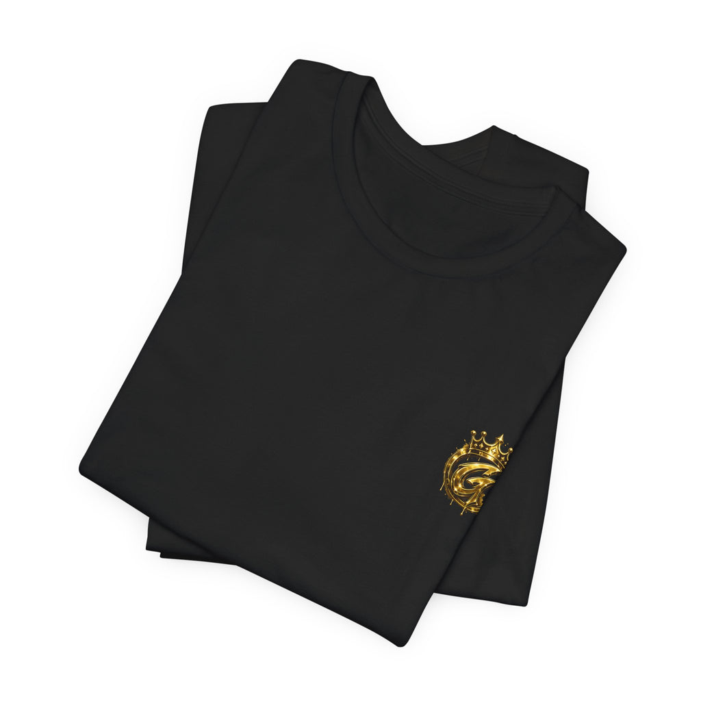 Pocket Crest T‑Shirt — Vintage Lion Emblem Chest Tee