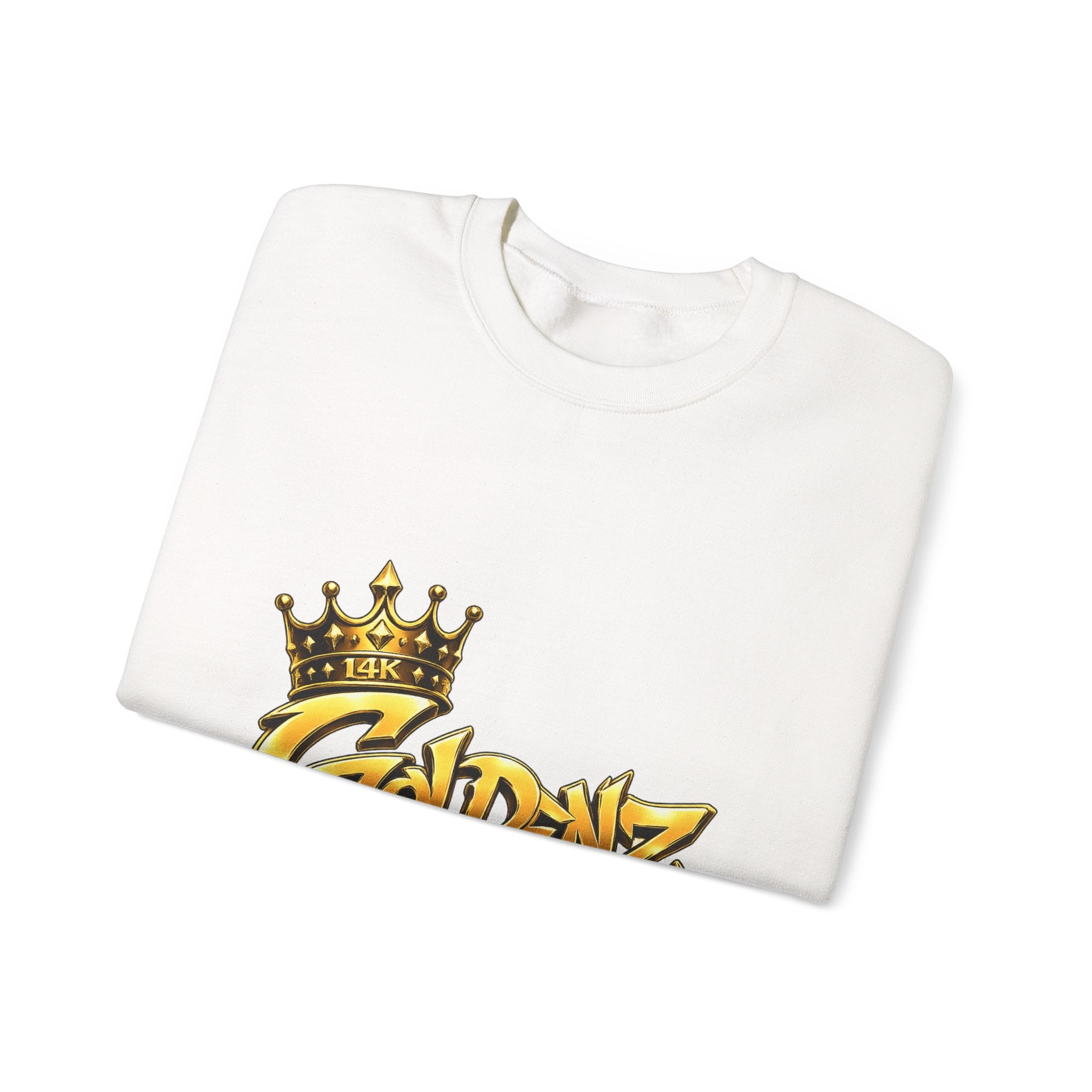 Goldenz Crown Crewneck Sweatshirt — Streetwear Graphic Pullover