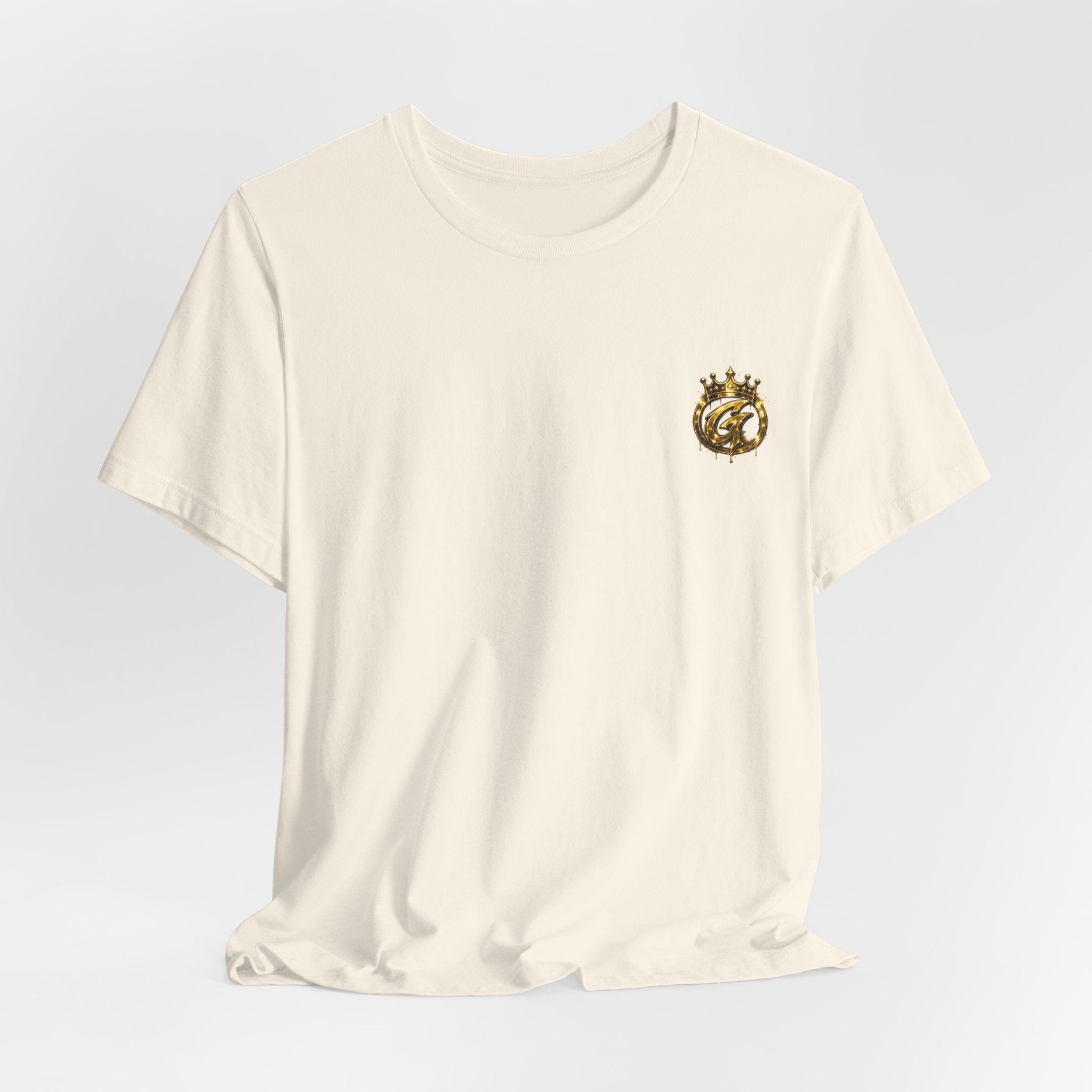 Pocket Crest T‑Shirt — Vintage Lion Emblem Chest Tee