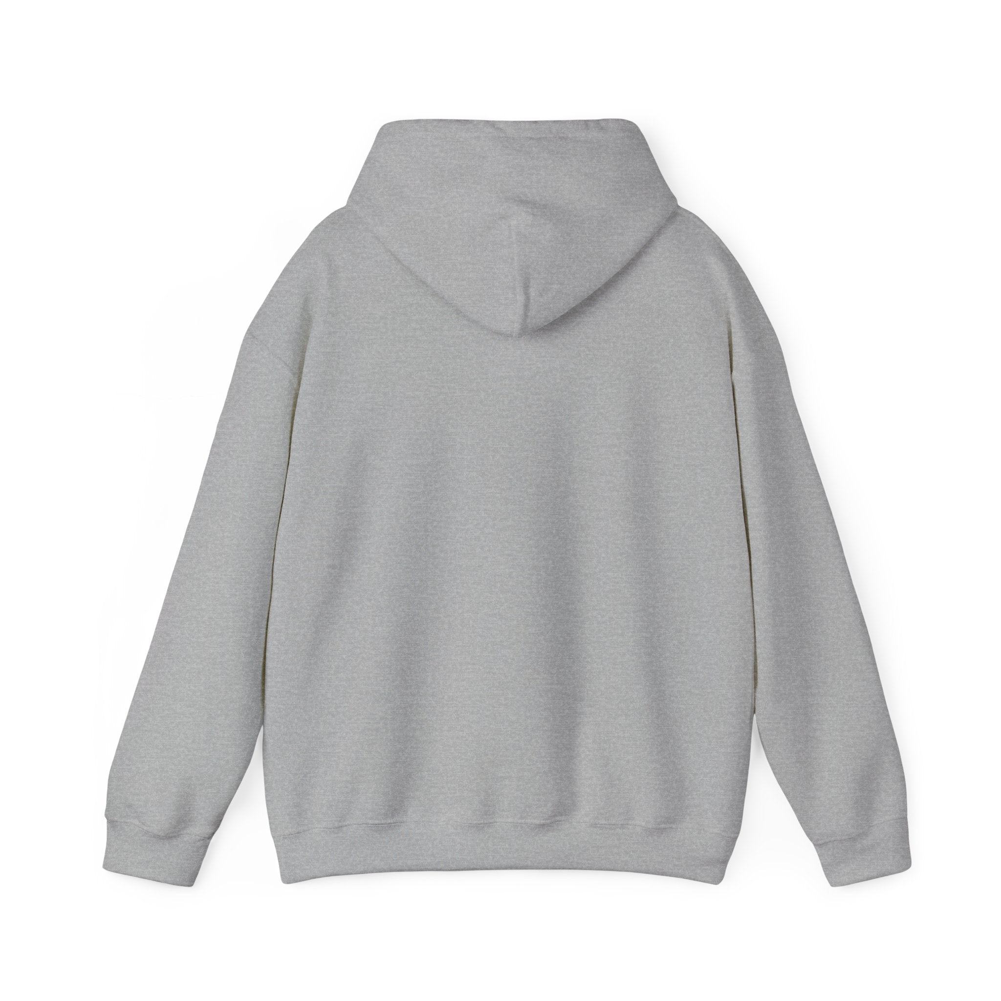 Hoodie — Small Gold Crown Chest Emblem Hooded Sweatshirt