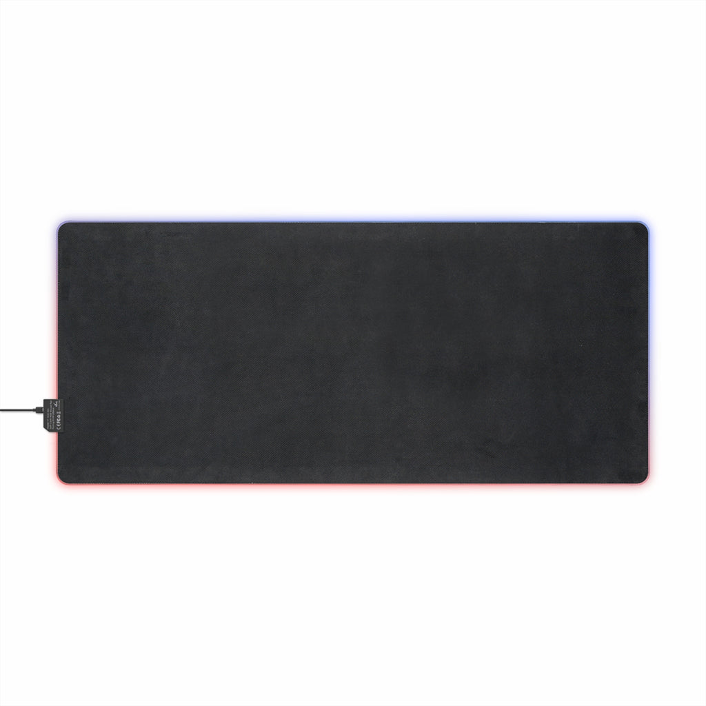 LED Gaming Mouse Pad — Goldenz Crown RGB Desk Mat