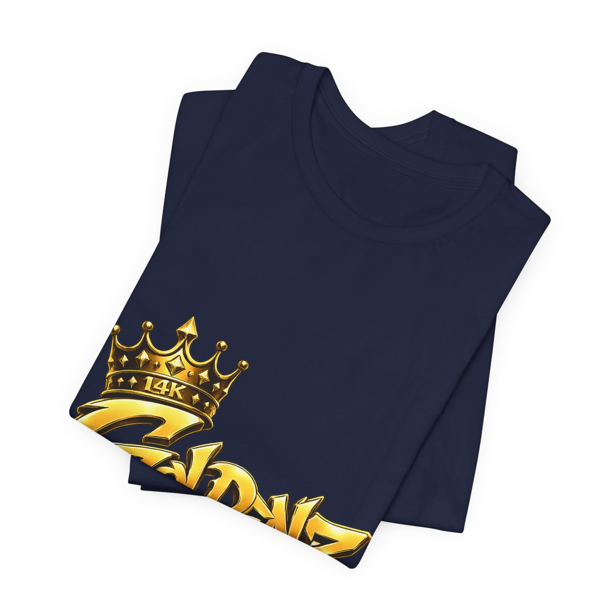 Goldenz Crown Tee — Gold Graffiti Streetwear T-Shirt