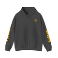 Goldenz Crown Hoodie — Streetwear Logo Pullover with Sleeve Branding
