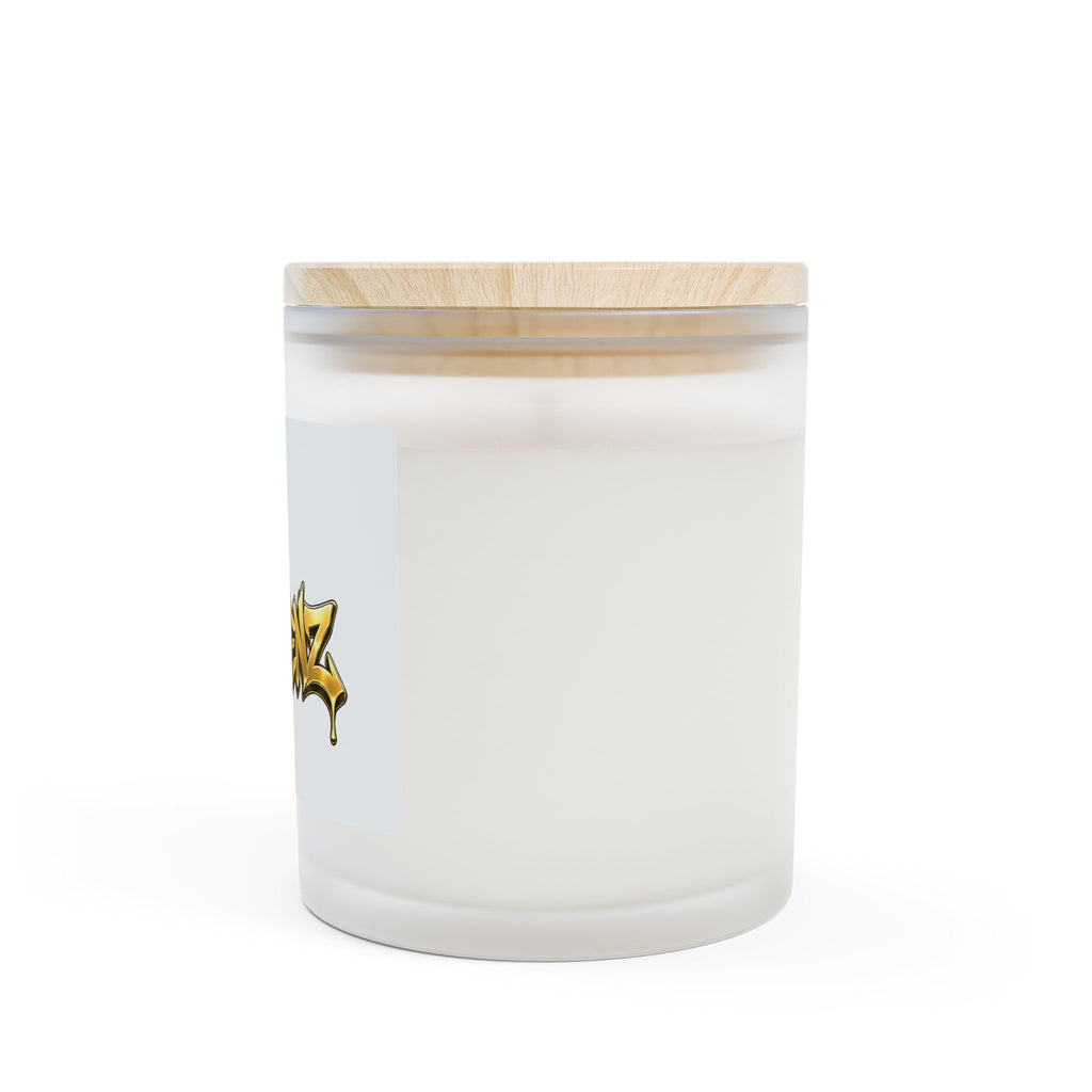 Golden Crown Candle — Frosted 11oz Scented Jar