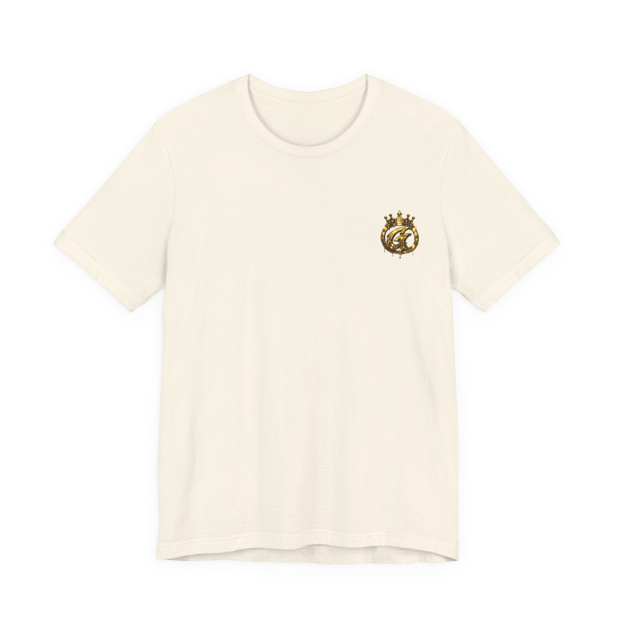 Pocket Crest T‑Shirt — Vintage Lion Emblem Chest Tee