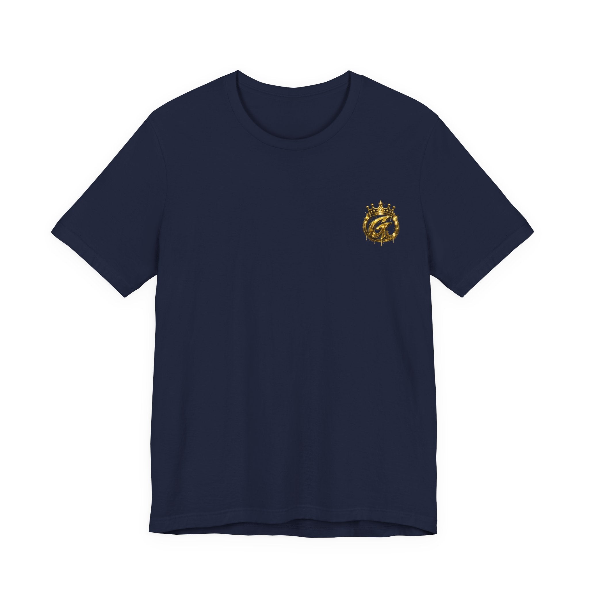 Pocket Crest T‑Shirt — Vintage Lion Emblem Chest Tee