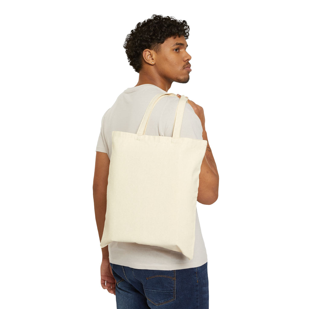 Tote Bag — "Goldenz" Crown Graffiti Cotton Canvas Tote