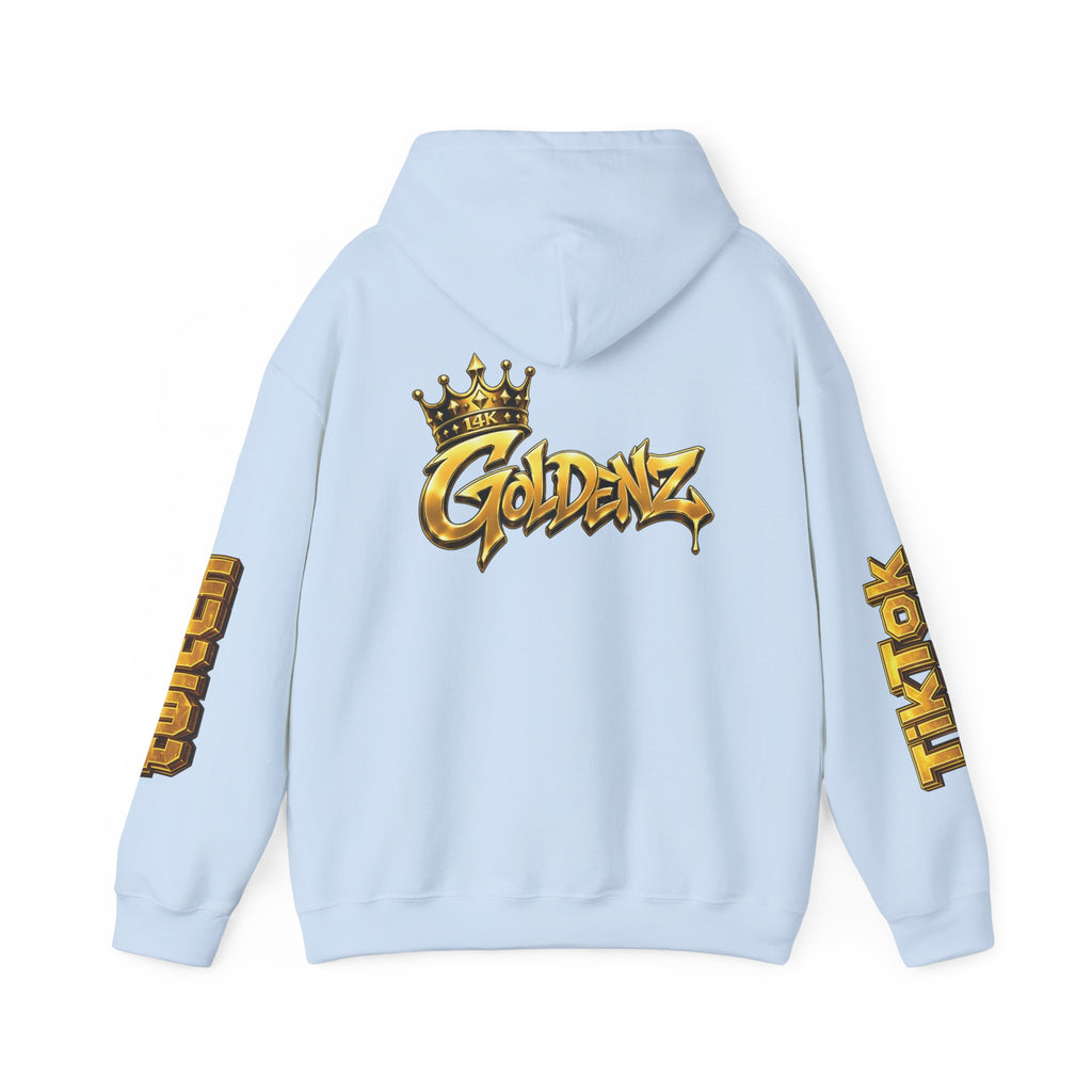 Goldenz Crown Hoodie — TikTok Creator Streetwear Hoodie