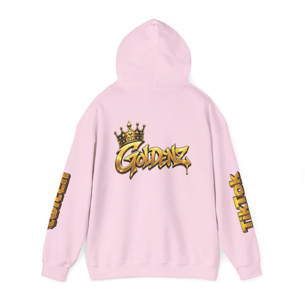 Goldenz Crown Hoodie — TikTok Creator Streetwear Hoodie