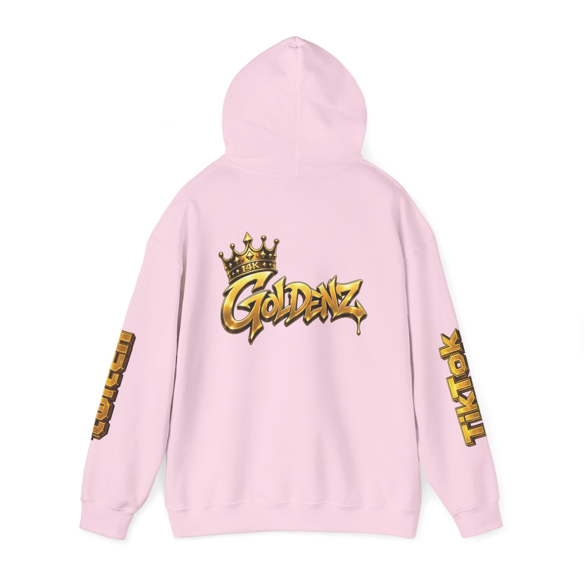 Goldenz Crown Hoodie — TikTok Creator Streetwear Hoodie