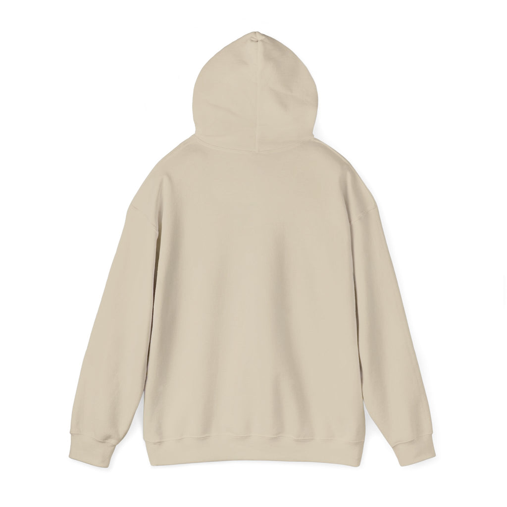 Hoodie — Small Gold Crown Chest Emblem Hooded Sweatshirt