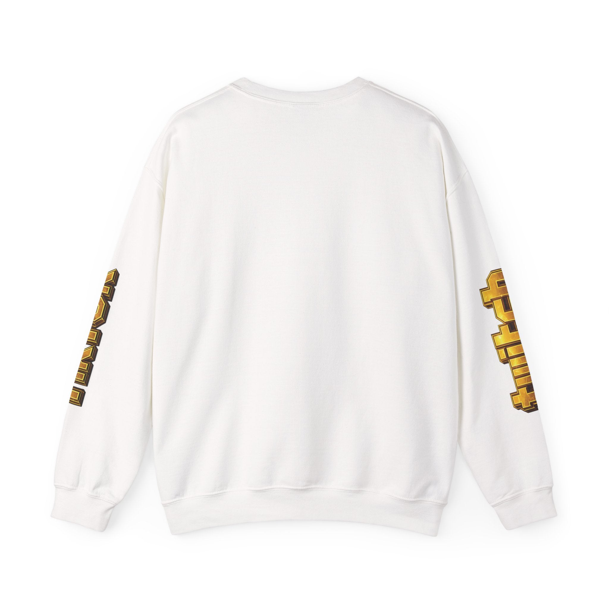 Goldenz Crown Crewneck Sweatshirt — Golden Graffiti Logo Pullover