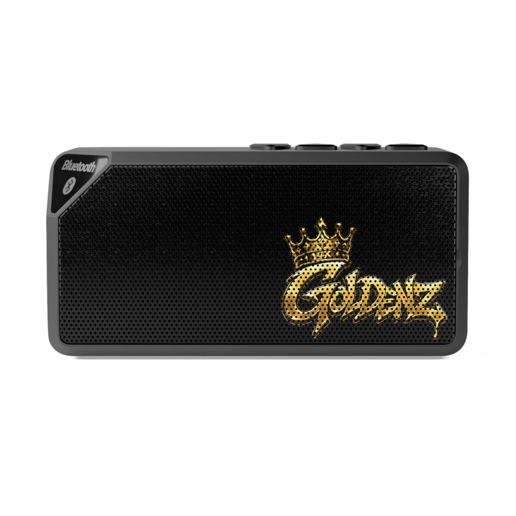 Bluetooth Speaker — Goldz Crown Logo Portable Speaker