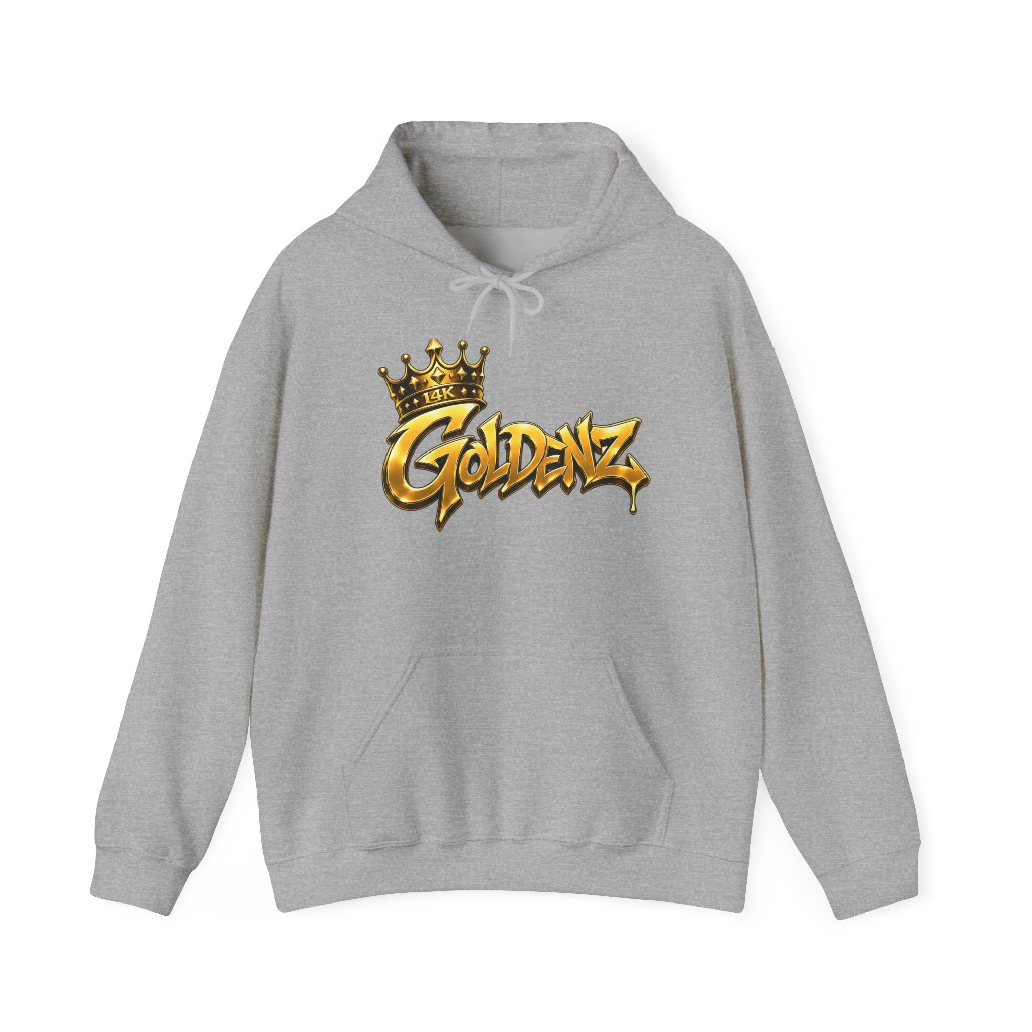 Goldenz Crown Hoodie — Streetwear Graphic Pullover