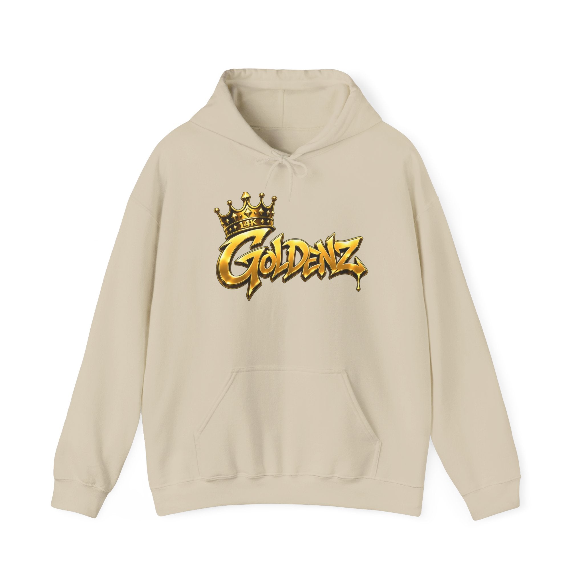 Goldenz Crown Hoodie — Streetwear Graphic Pullover