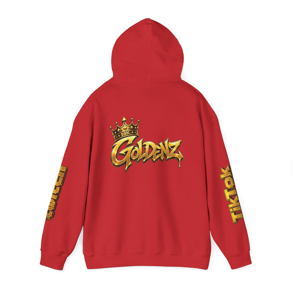 Goldenz Crown Hoodie — TikTok Creator Streetwear Hoodie