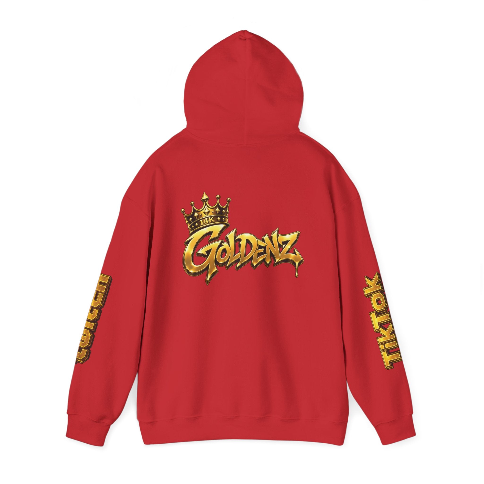 Goldenz Crown Hoodie — TikTok Creator Streetwear Hoodie