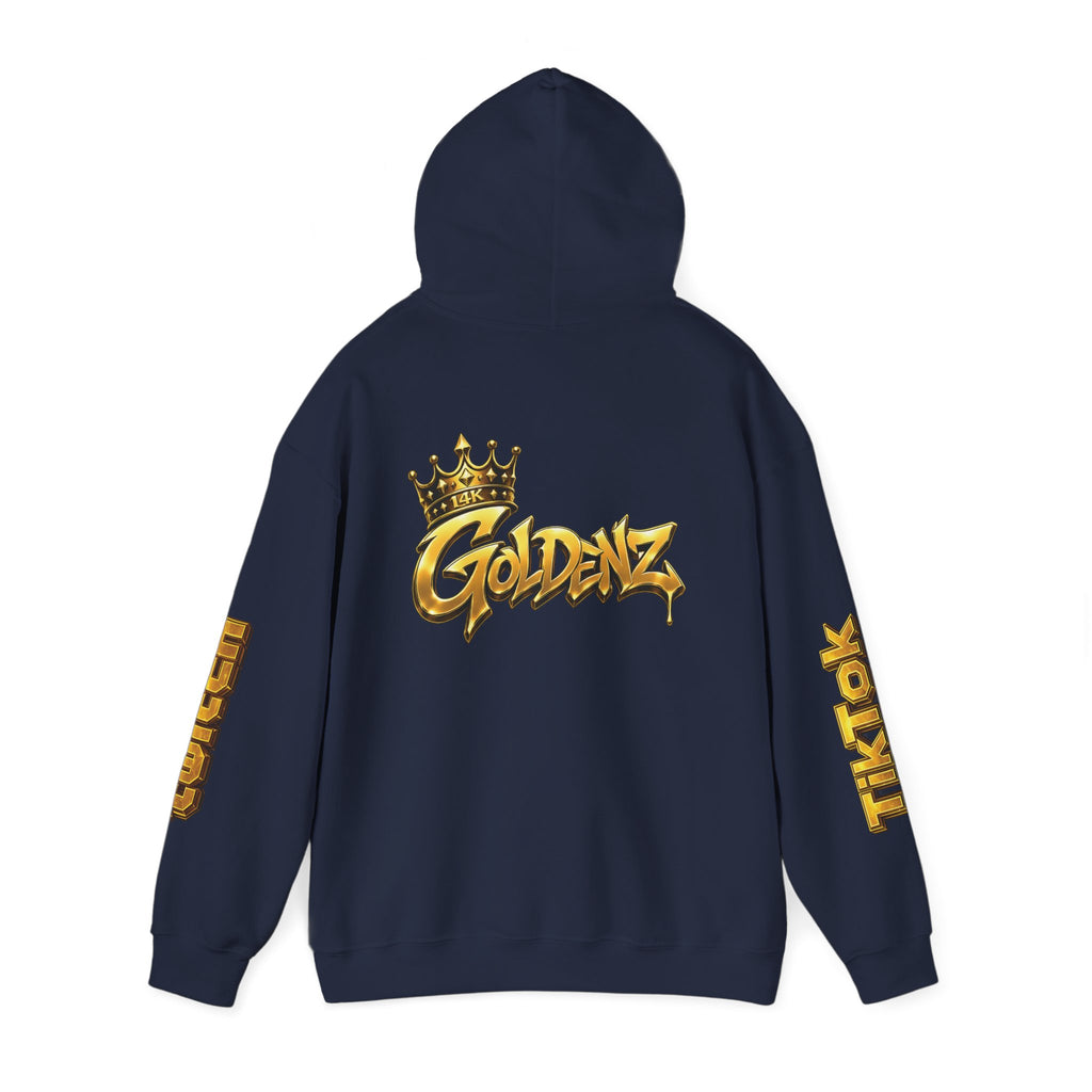 Goldenz Crown Hoodie — TikTok Creator Streetwear Hoodie