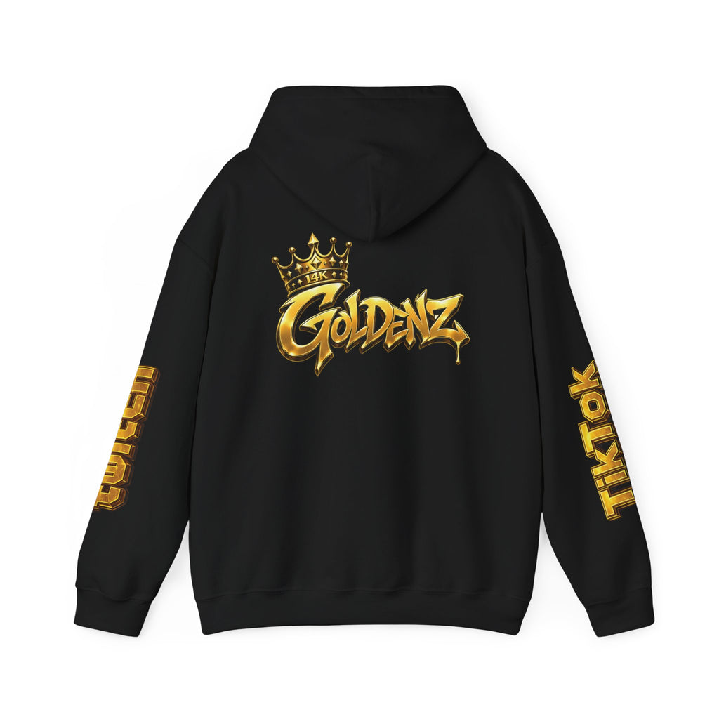 Goldenz Crown Hoodie — TikTok Creator Streetwear Hoodie