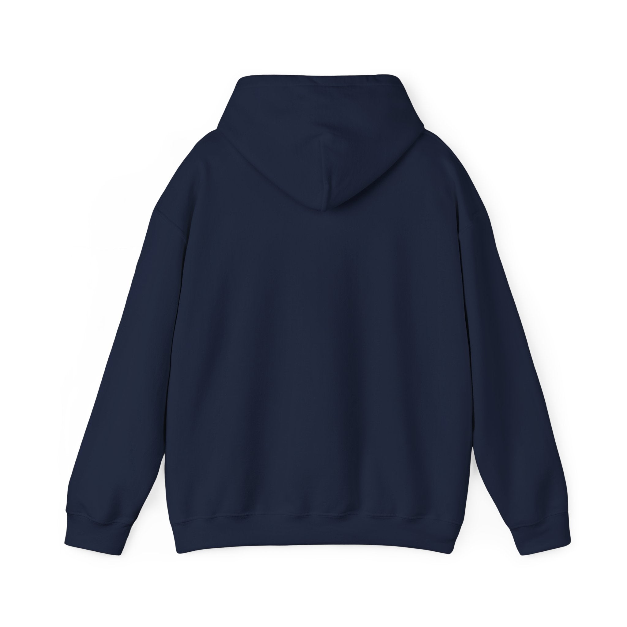Hoodie — Small Gold Crown Chest Emblem Hooded Sweatshirt