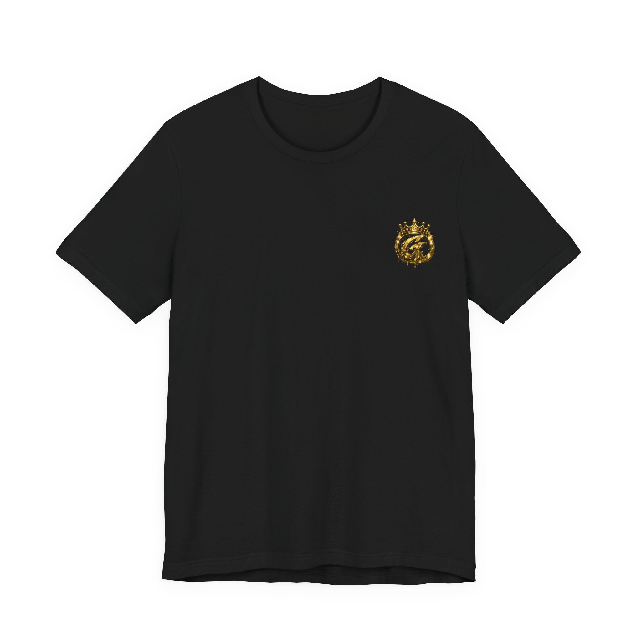 Pocket Crest T‑Shirt — Vintage Lion Emblem Chest Tee
