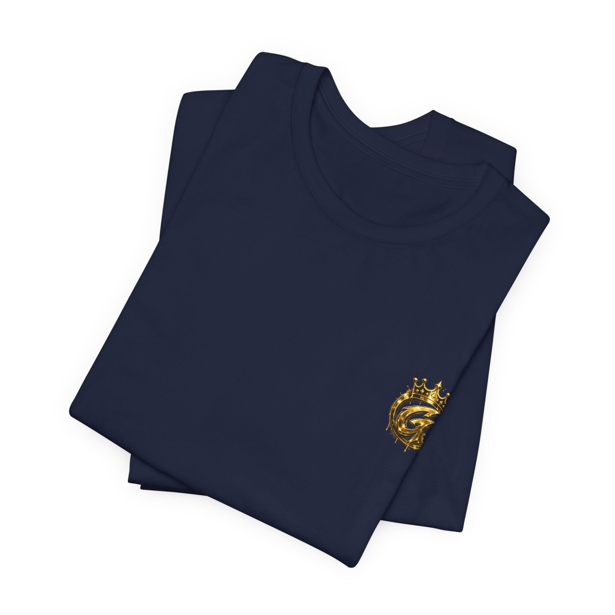 Pocket Crest T‑Shirt — Vintage Lion Emblem Chest Tee