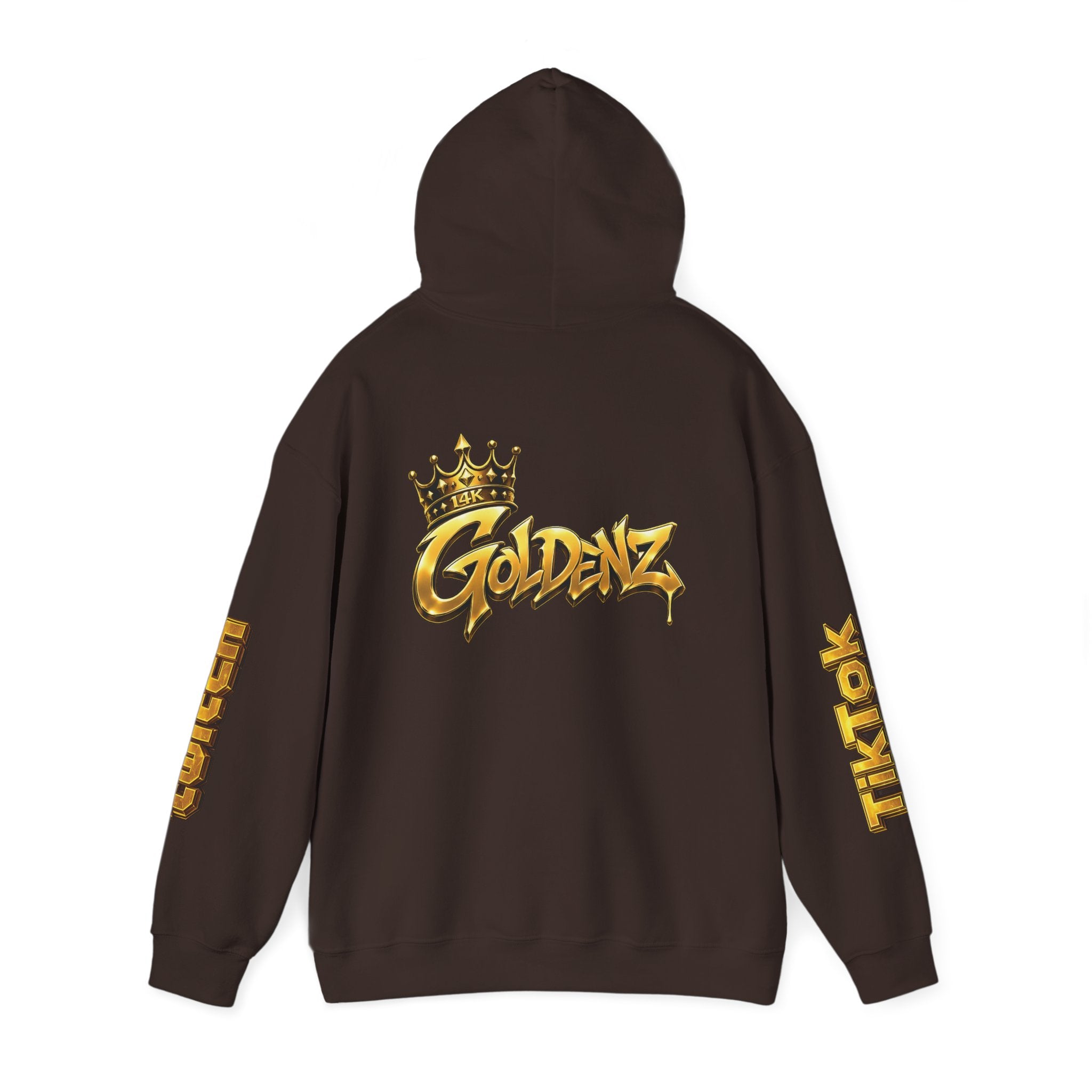 Goldenz Crown Hoodie — TikTok Creator Streetwear Hoodie