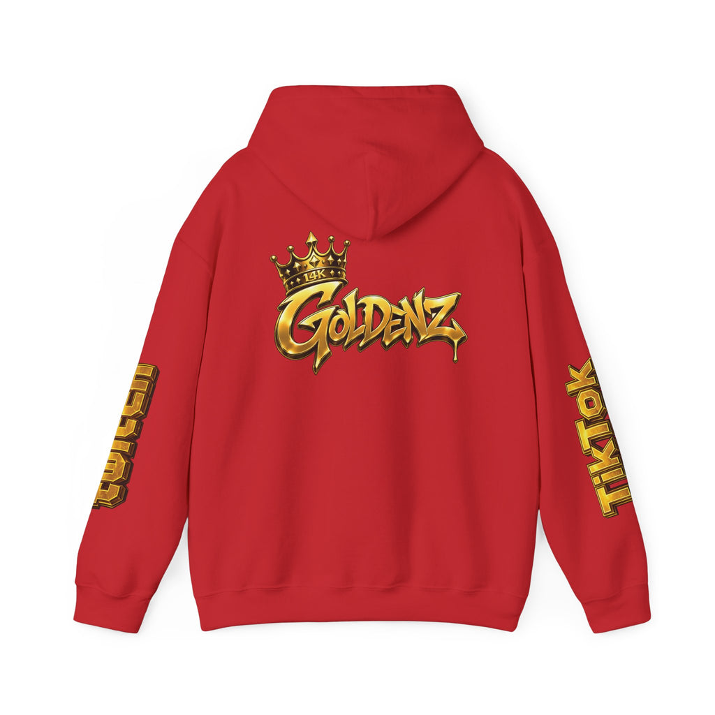 Goldenz Crown Hoodie — TikTok Creator Streetwear Hoodie