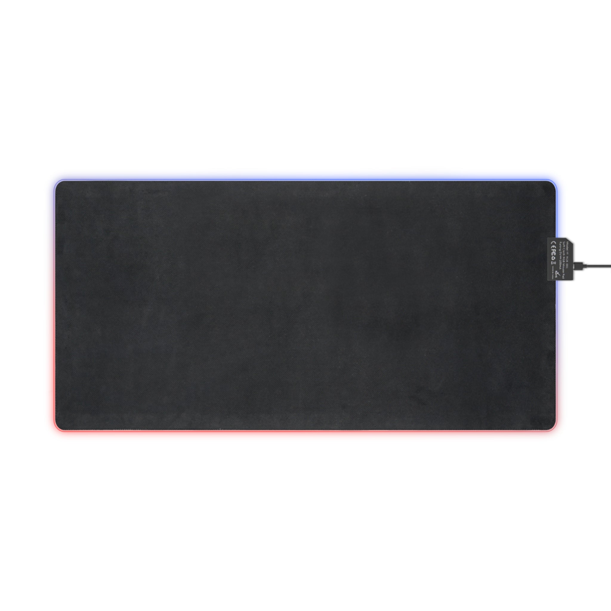 LED Gaming Mouse Pad — Goldenz Crown RGB Desk Mat
