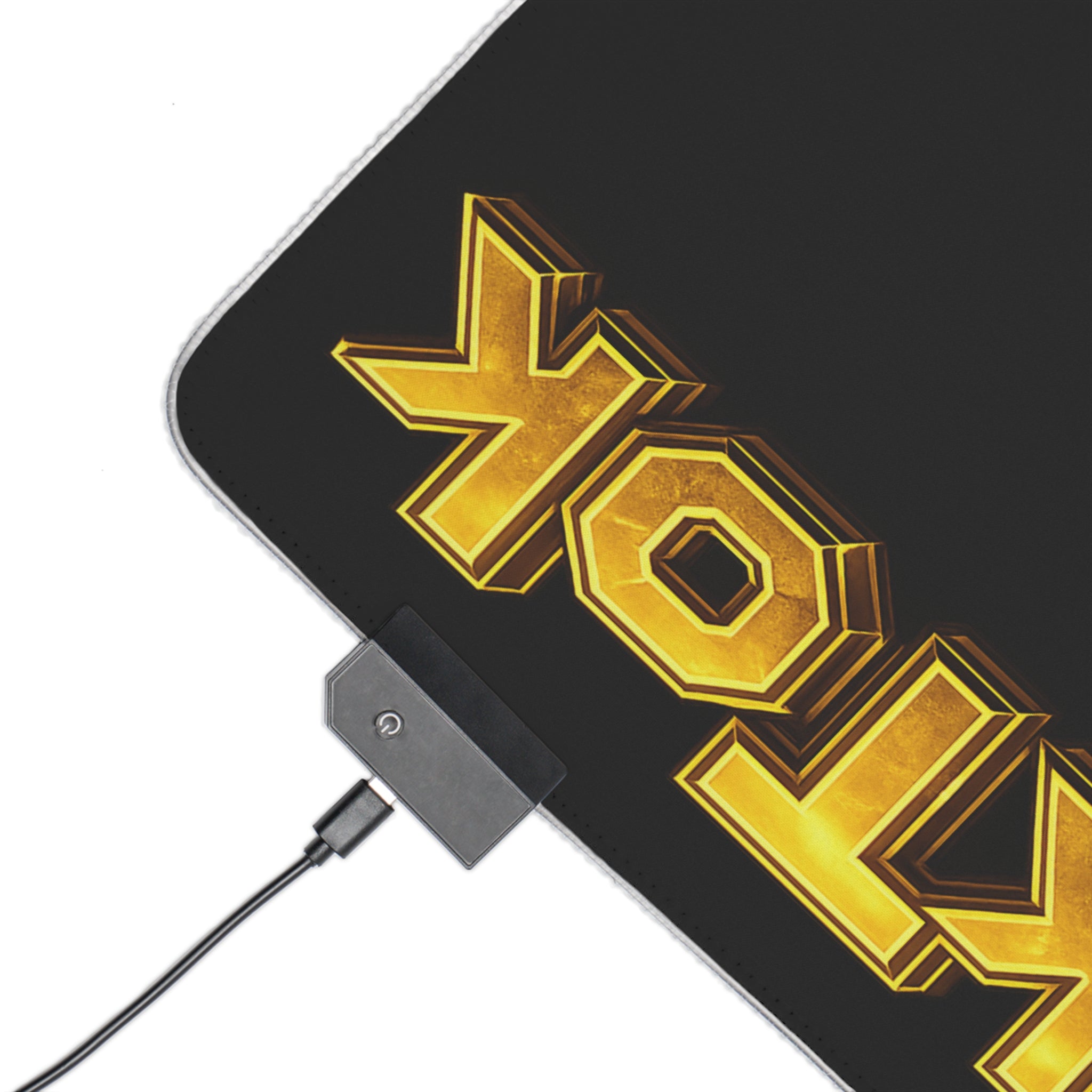 LED Gaming Mouse Pad — Goldenz Crown RGB Desk Mat