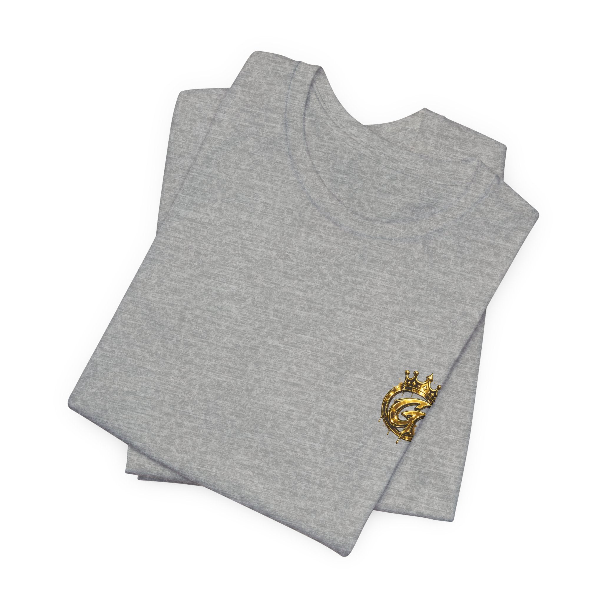 Pocket Crest T‑Shirt — Vintage Lion Emblem Chest Tee