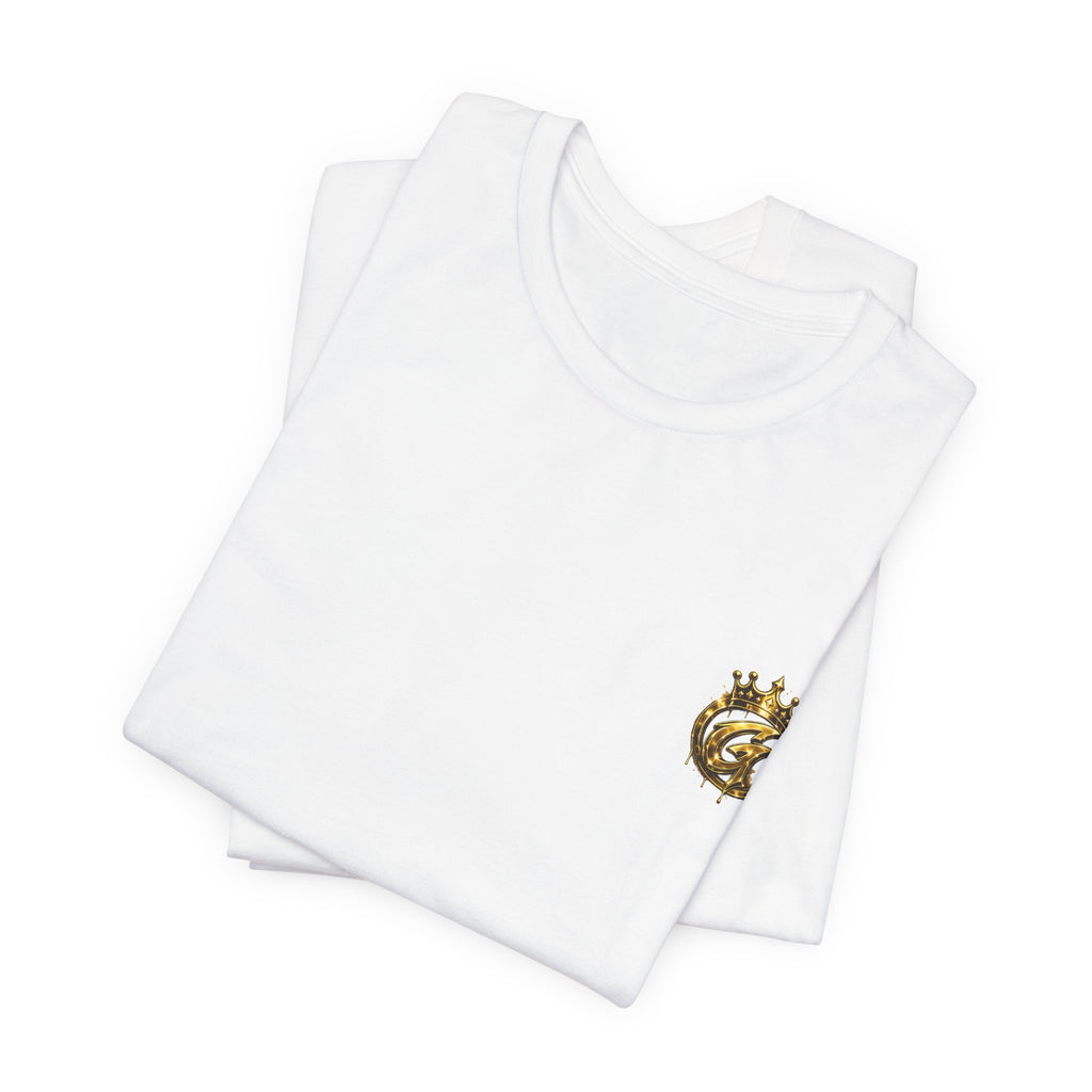 Pocket Crest T‑Shirt — Vintage Lion Emblem Chest Tee