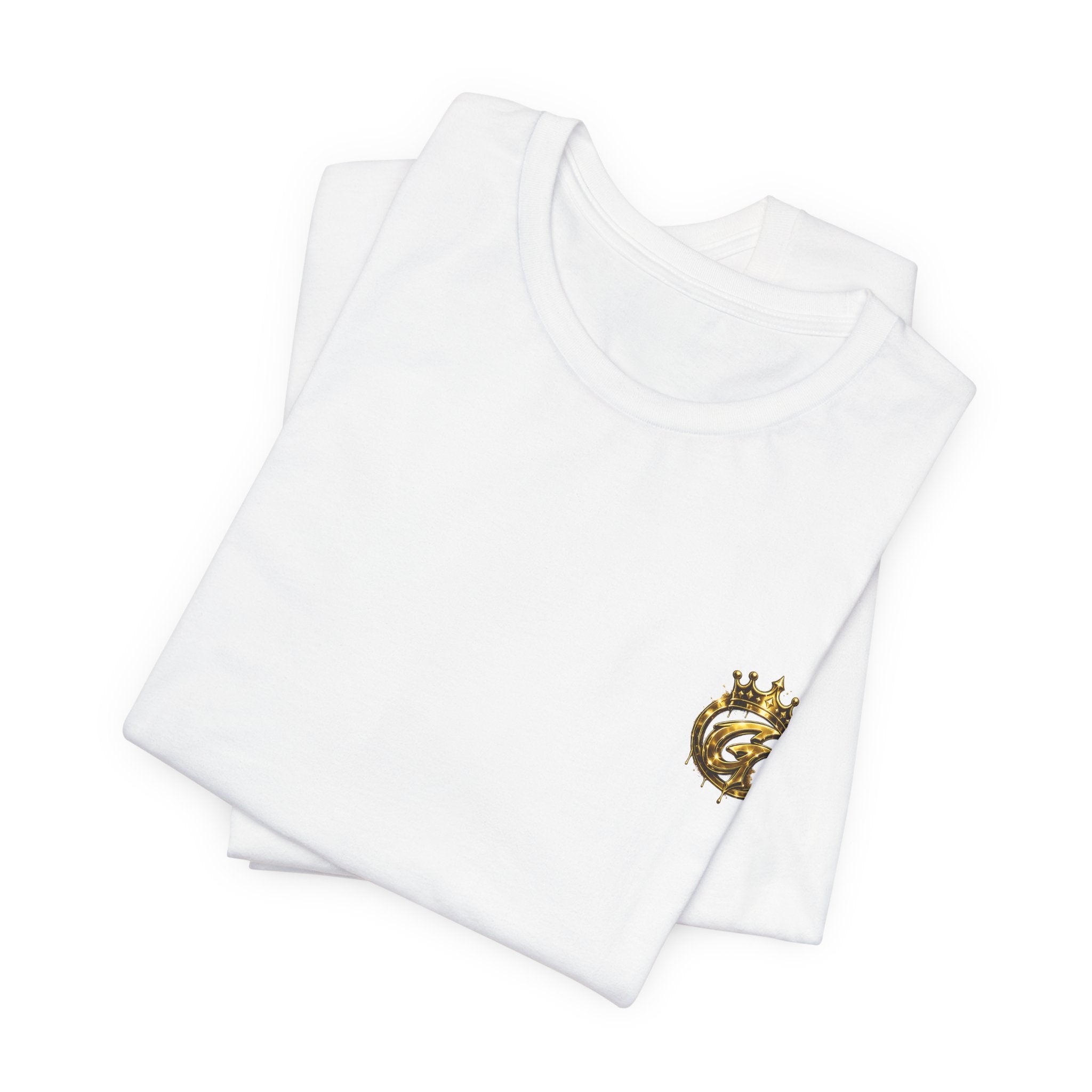 Pocket Crest T‑Shirt — Vintage Lion Emblem Chest Tee