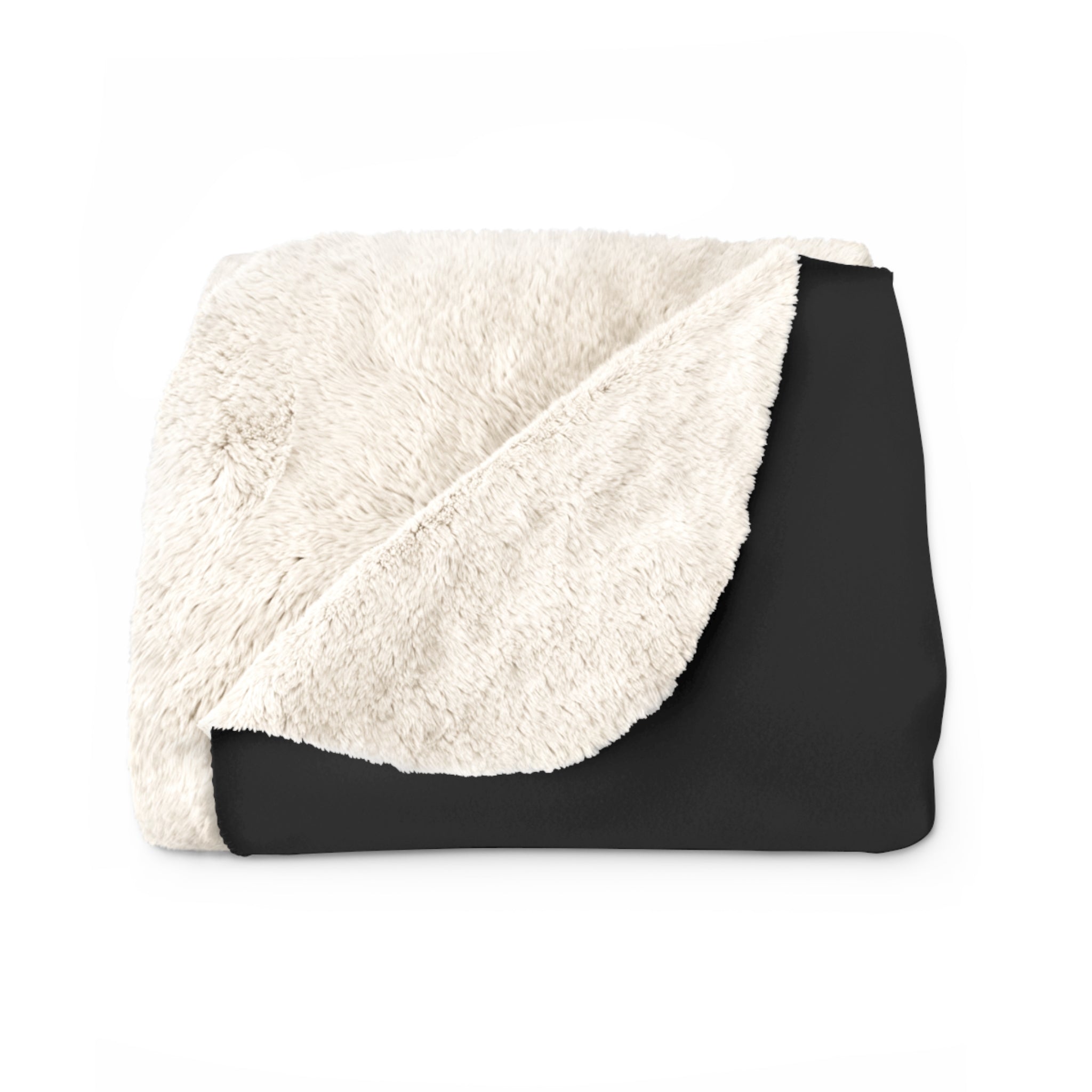 Goldenz Crown Sherpa Blanket — Luxe Gold Graffiti Throw