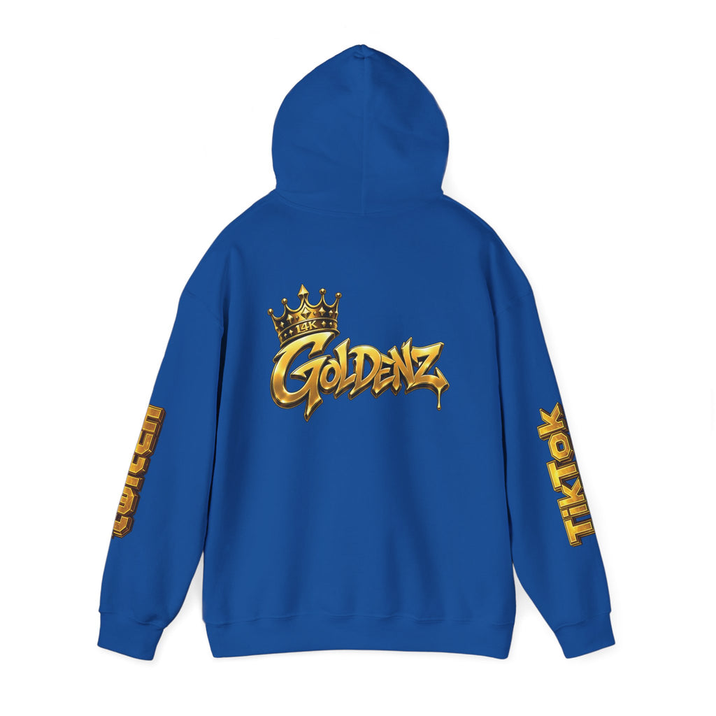 Goldenz Crown Hoodie — TikTok Creator Streetwear Hoodie