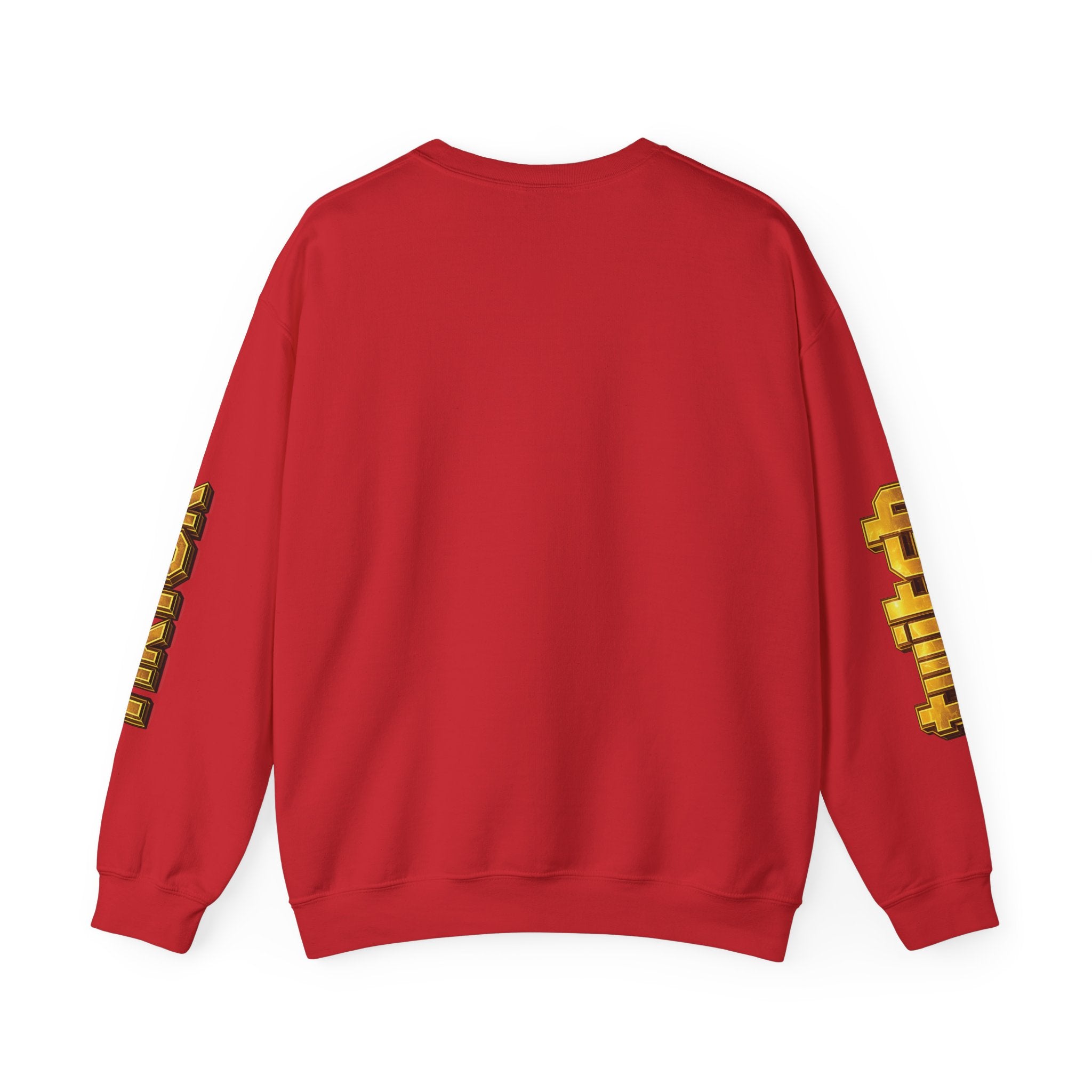 Goldenz Crown Crewneck Sweatshirt — Golden Graffiti Logo Pullover