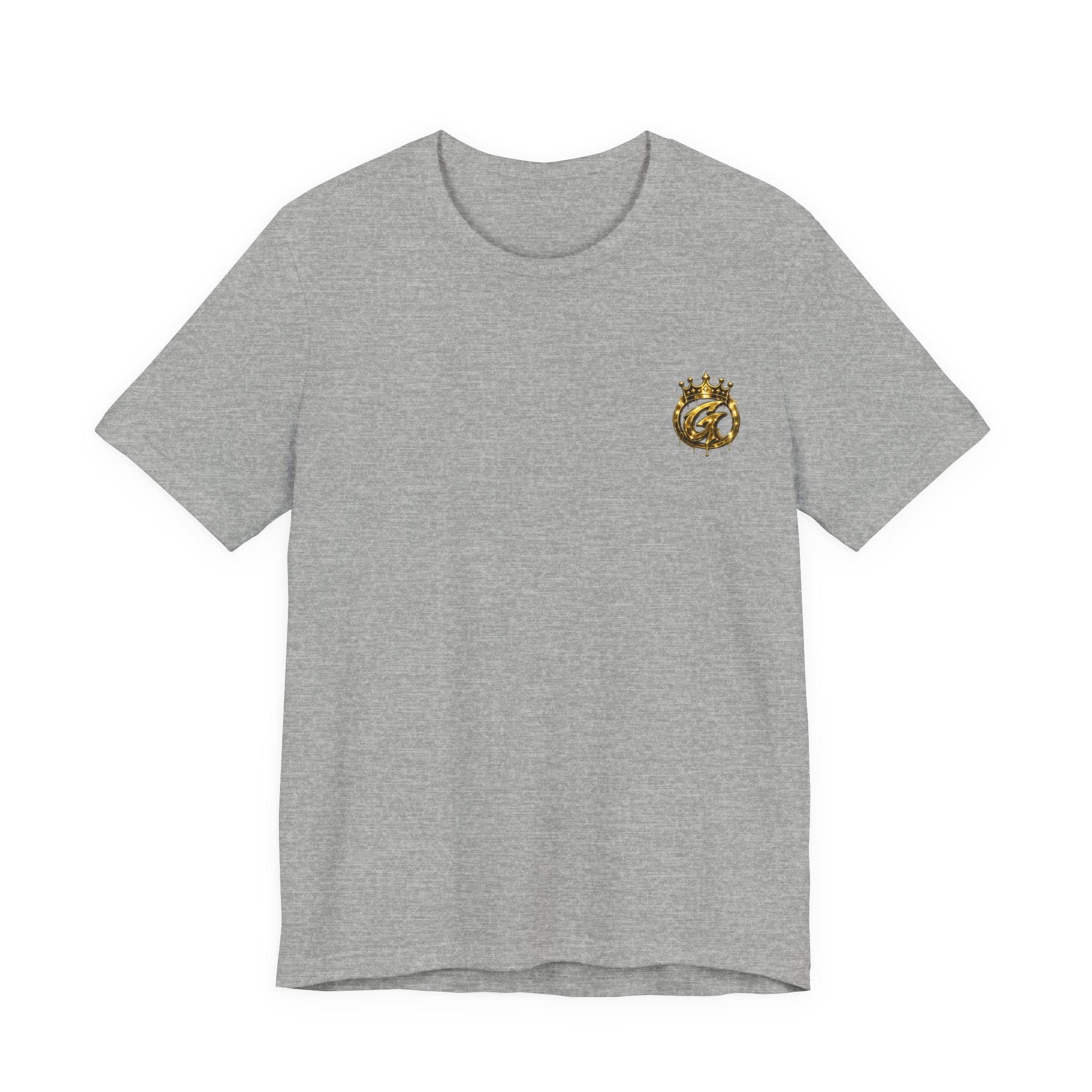 Pocket Crest T‑Shirt — Vintage Lion Emblem Chest Tee