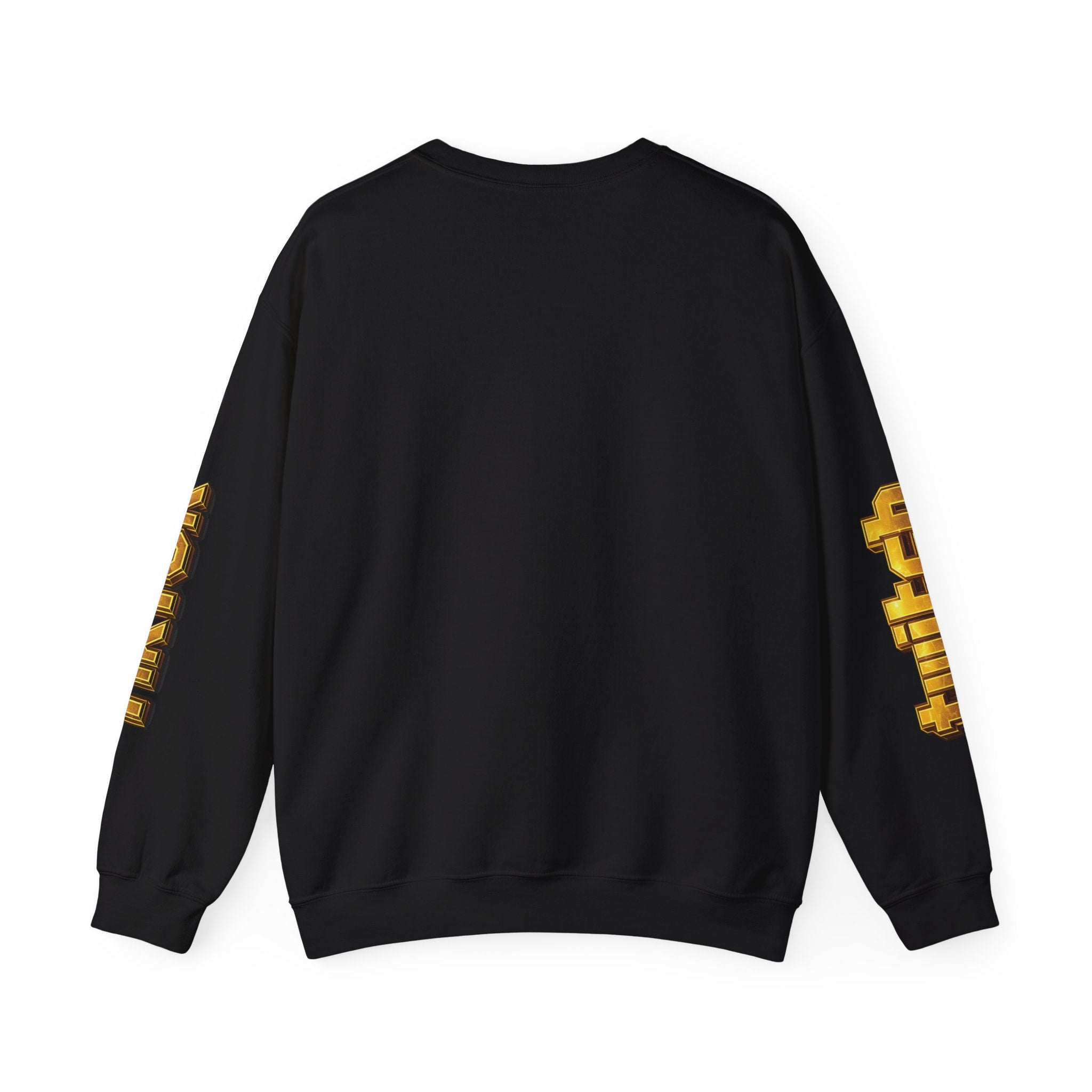 Goldenz Crown Crewneck Sweatshirt — Golden Graffiti Logo Pullover