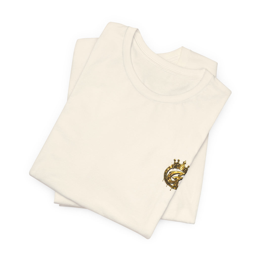 Pocket Crest T‑Shirt — Vintage Lion Emblem Chest Tee