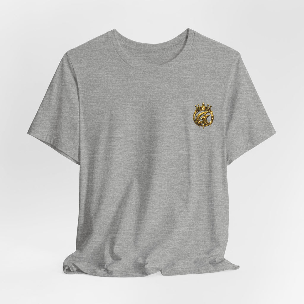 Pocket Crest T‑Shirt — Vintage Lion Emblem Chest Tee