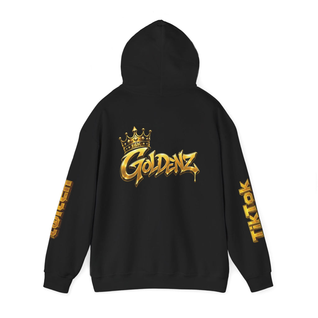 Goldenz Crown Hoodie — TikTok Creator Streetwear Hoodie