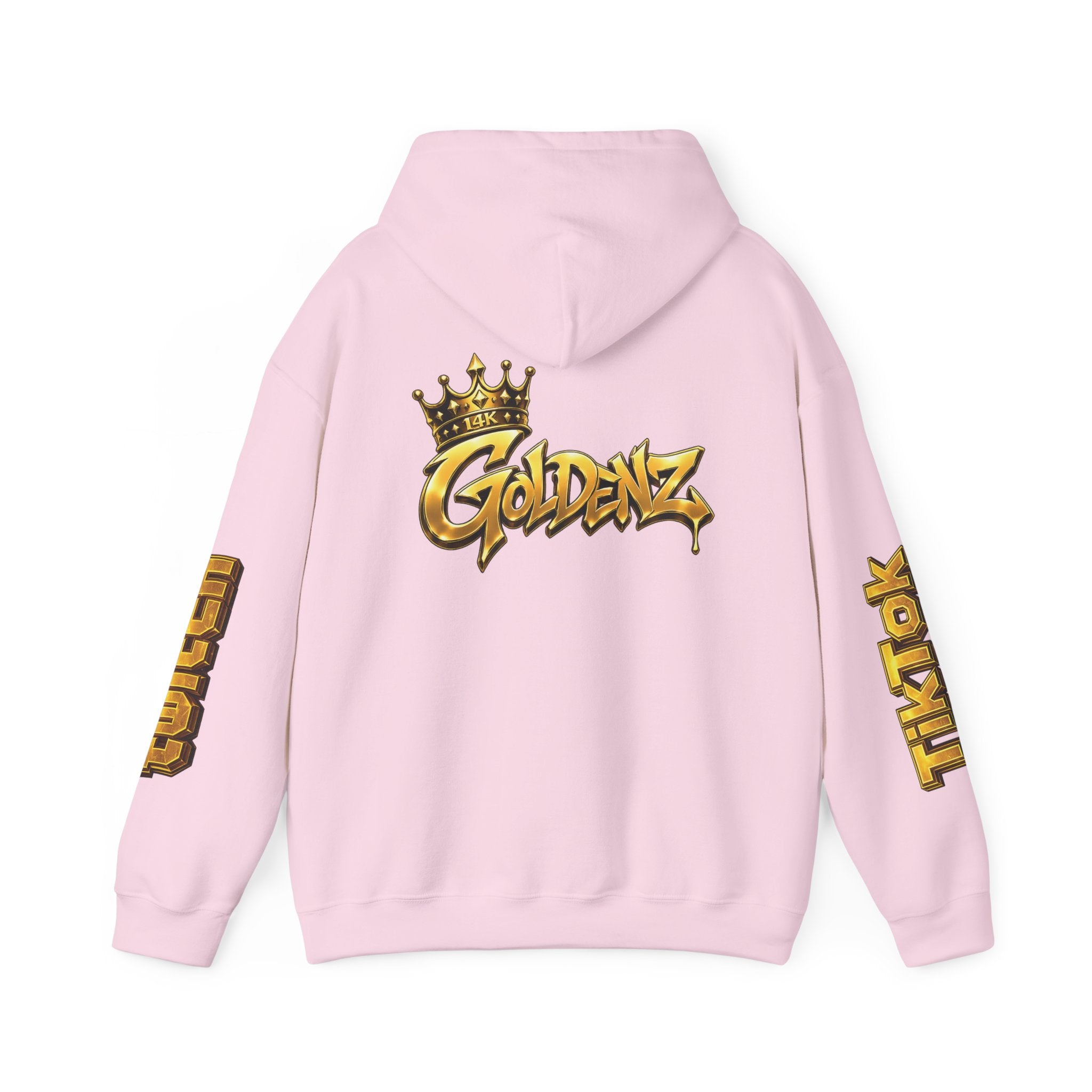 Goldenz Crown Hoodie — TikTok Creator Streetwear Hoodie
