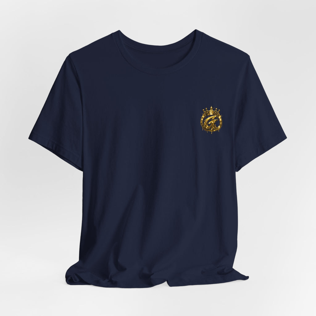 Pocket Crest T‑Shirt — Vintage Lion Emblem Chest Tee