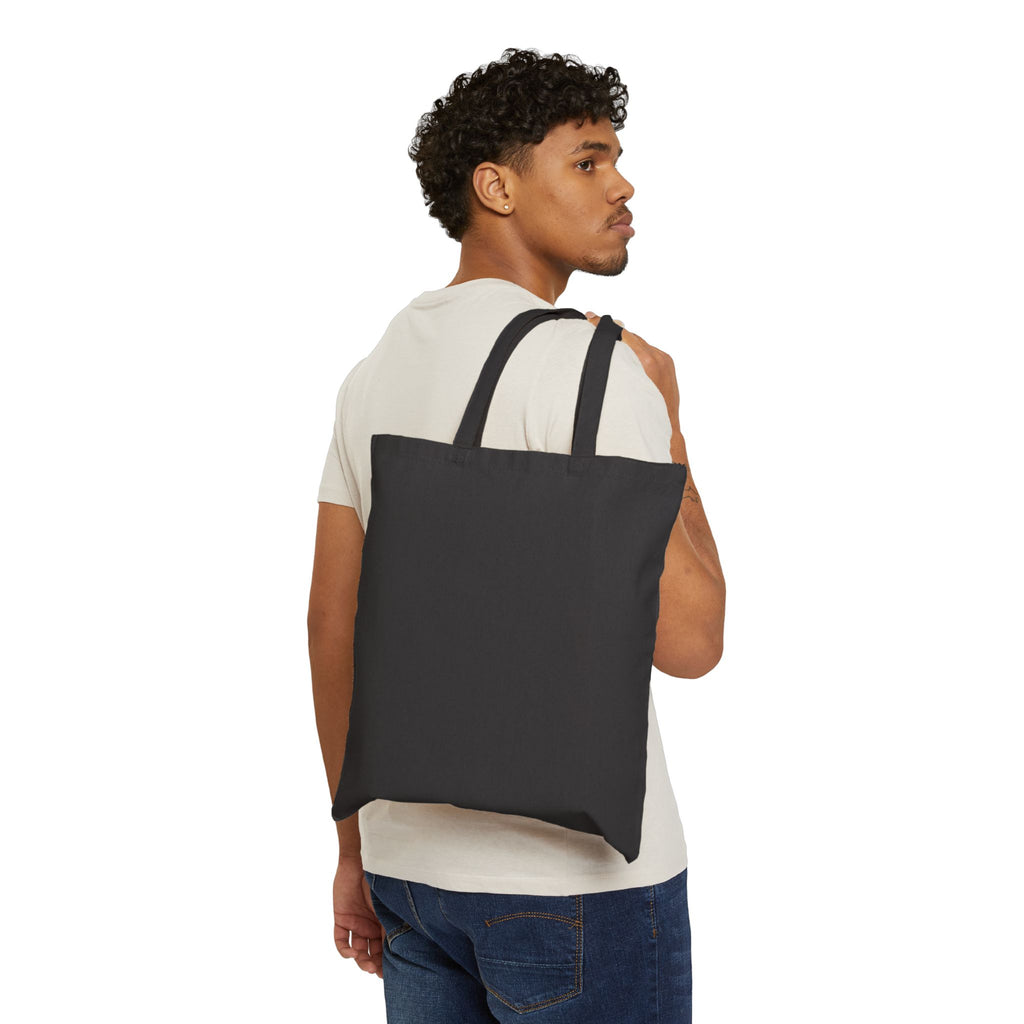 Tote Bag — "Goldenz" Crown Graffiti Cotton Canvas Tote