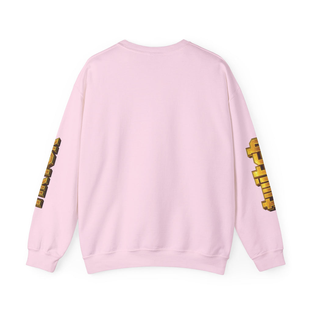 Goldenz Crown Crewneck Sweatshirt — Golden Graffiti Logo Pullover