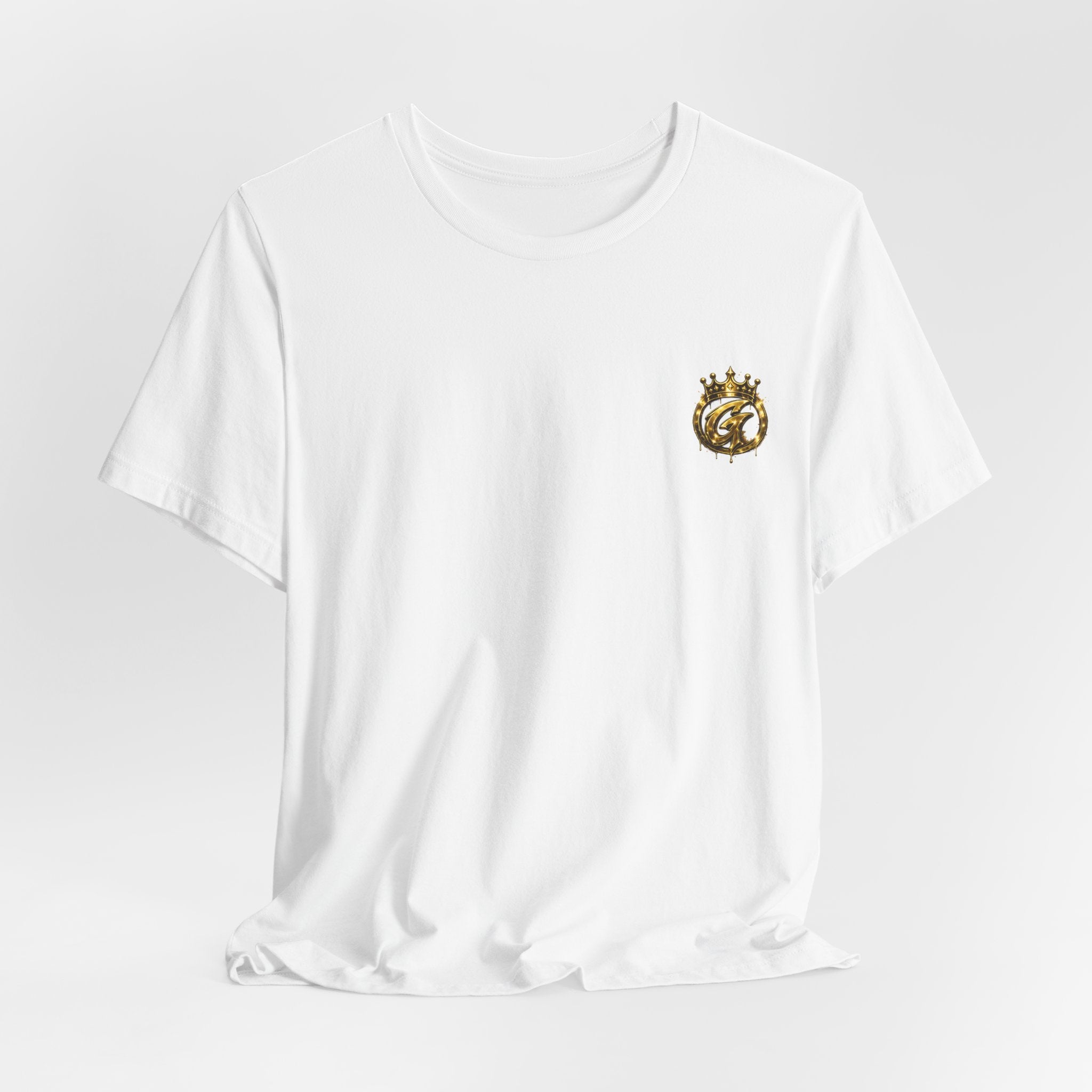 Pocket Crest T‑Shirt — Vintage Lion Emblem Chest Tee