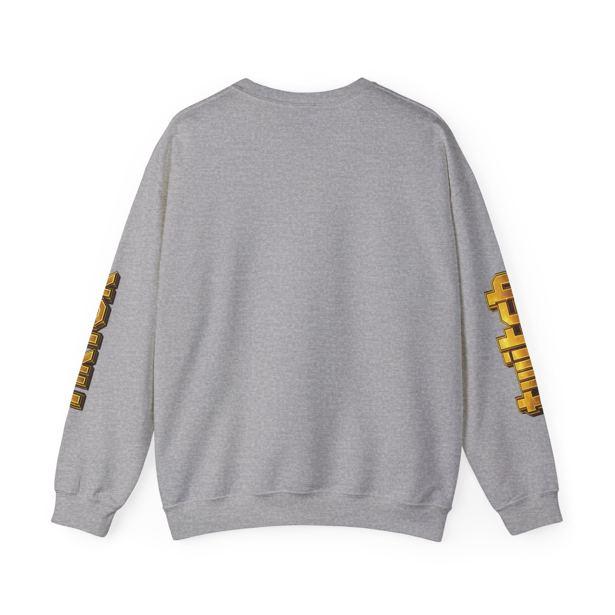 Goldenz Crown Crewneck Sweatshirt — Golden Graffiti Logo Pullover
